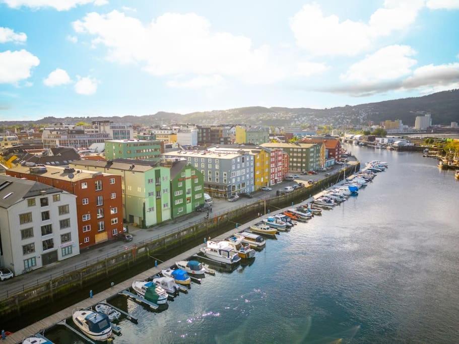 City View By The Canal Trondheim Exteriör bild